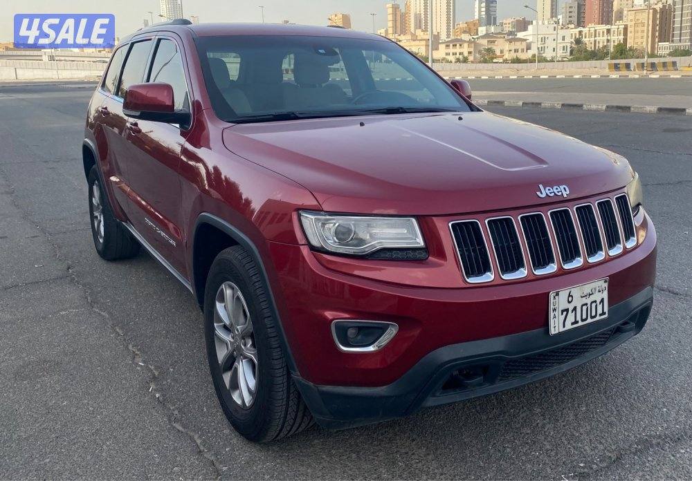 قراند شيروكي لاريدو 2014 صبغ الوكاله عداد270 الف وارد الوكاله 6 سلندر2