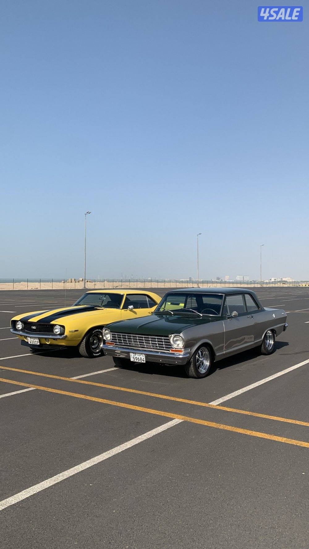 للبيع 1969 كمارو اس اس و1963 شفر نوفا0