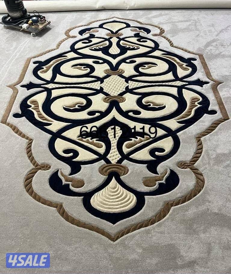 .كل مايخص السجاد لدينه سجاد ساده ومشجر سميك وسط خفيف كل ماهوه جديد ومم1