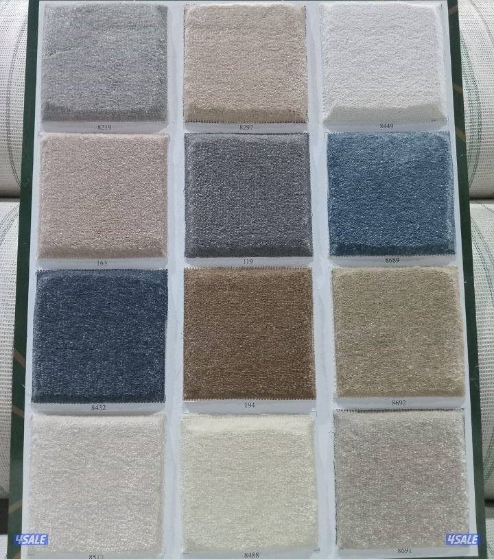 .كل مايخص السجاد لدينه سجاد ساده ومشجر سميك وسط خفيف كل ماهوه جديد ومم5