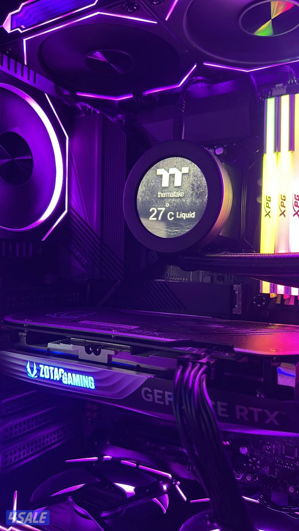 للبيع بي سي قيمنق PC RTX 4060ti 16g1