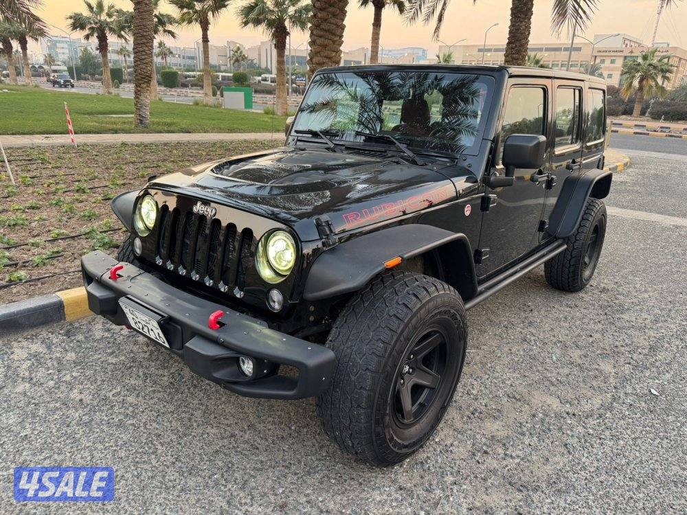 جيب رانجلر روبيكون 2017 بحالة نظيفه شرط الفحص0
