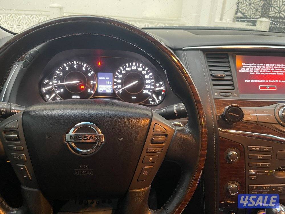 باترول 2014 شرط الفحص حجم المكينه 400 اعلى درجة5