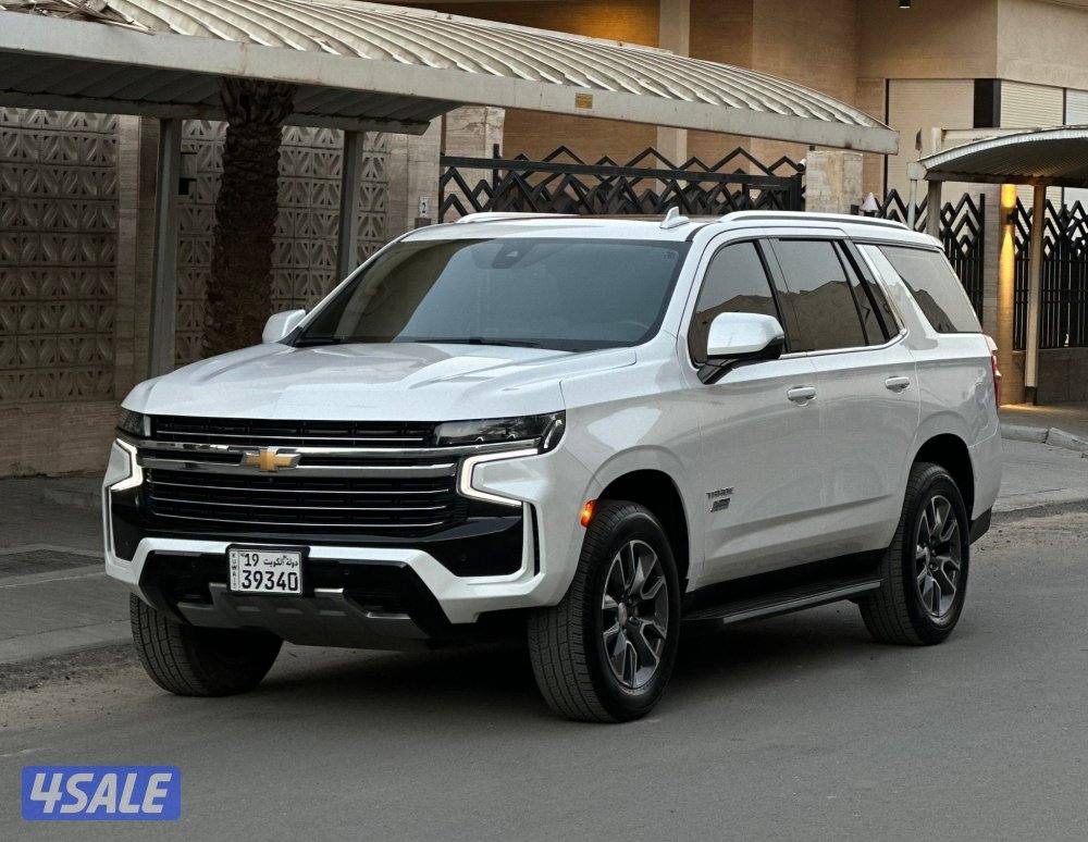 تاهو سقنتجر موديل 2021 ابيض صدفي صبغ الوكالة0