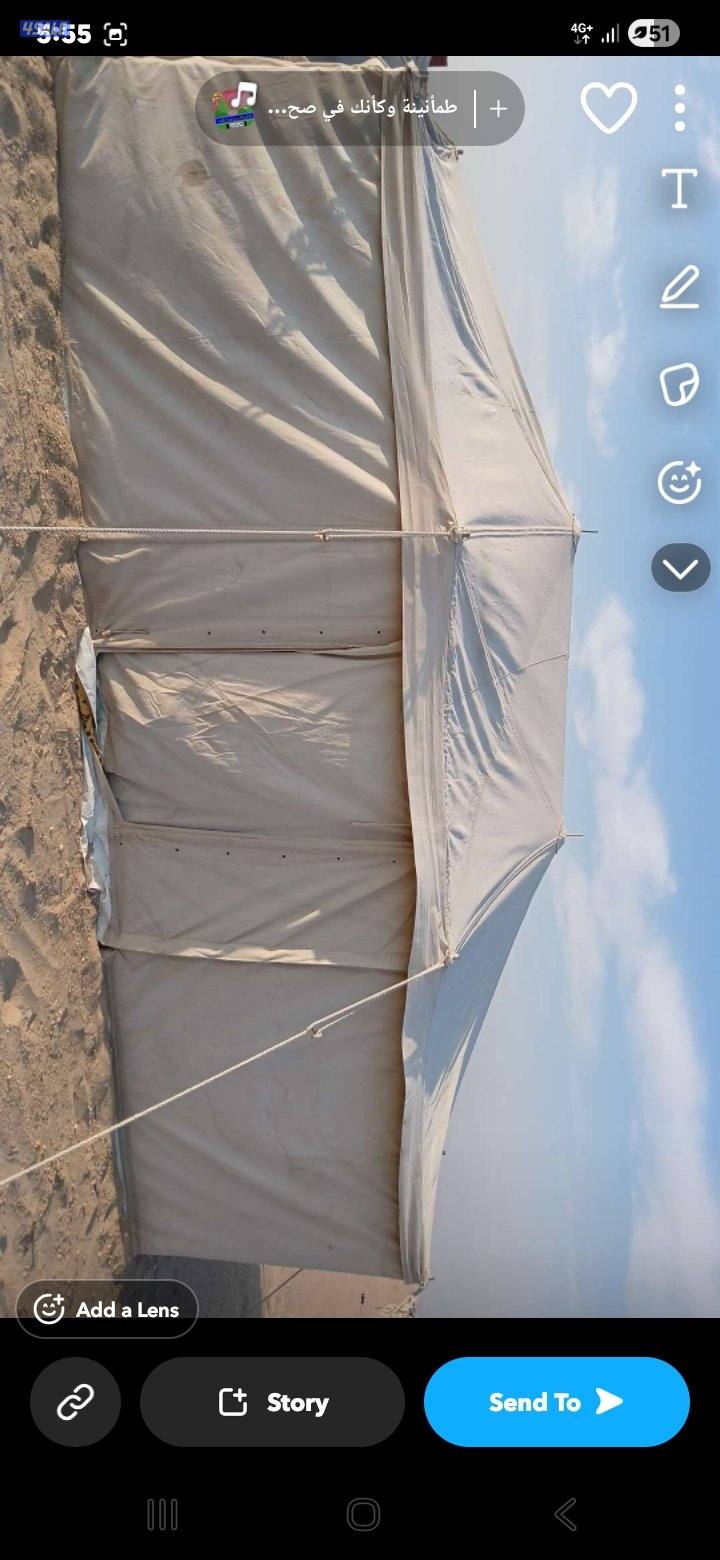 للبيع عربانه 2×4 عليها حمايه وحديدها قوي واغراض مخيم كامله5