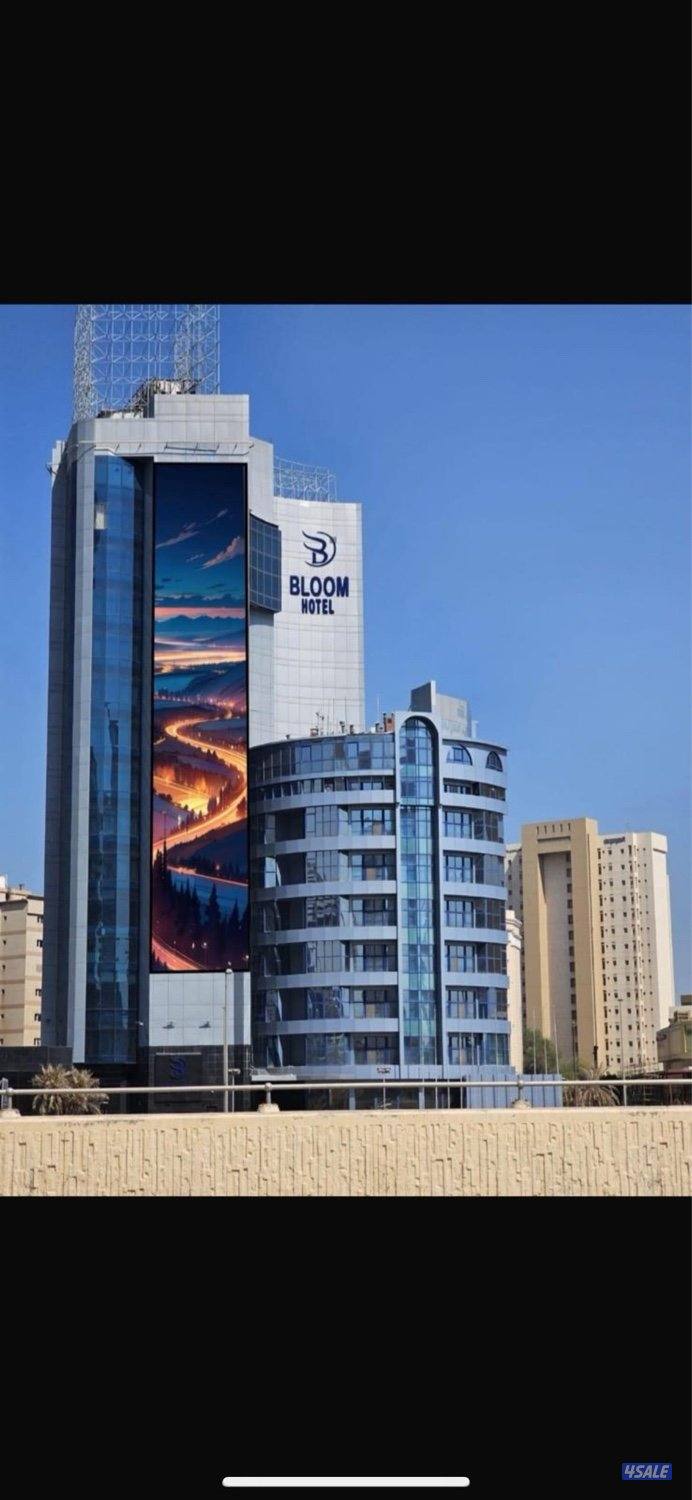 للإيجار دور مساحته ٣٤٠ متر في فندق بلوم - بنيد القار لأي نشاط تجاري0