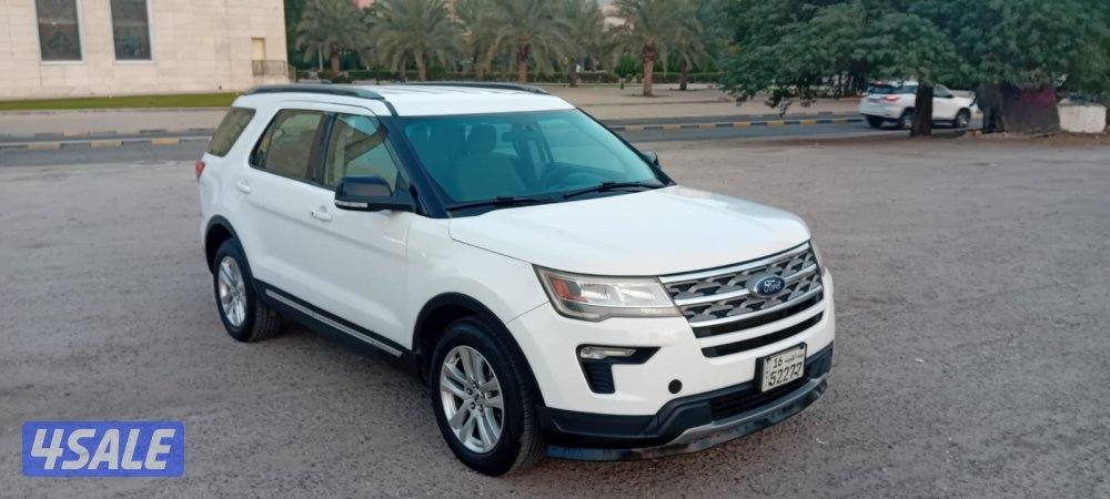 فورد اكسبلورر XLT موديل 2018 عداد قليل 127 بحالة الوكالة0