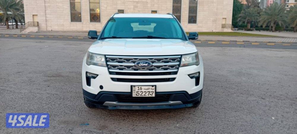 فورد اكسبلورر XLT موديل 2018 عداد قليل 127 بحالة الوكالة2