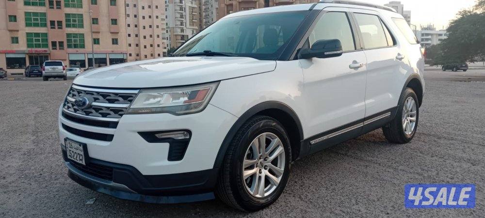 فورد اكسبلورر XLT موديل 2018 عداد قليل 127 بحالة الوكالة3