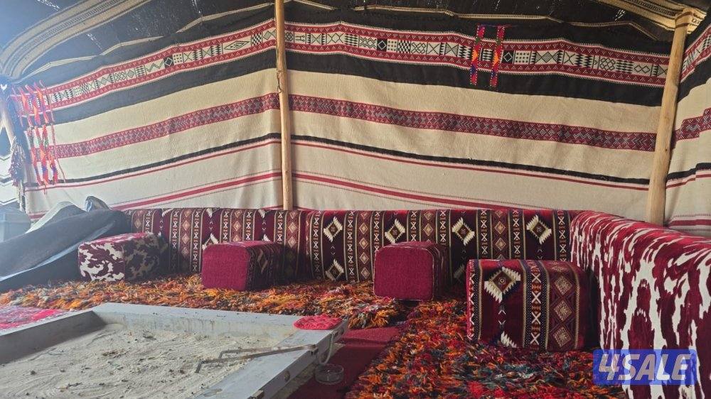 للبيع قاطع بيت شعر اصليه نطو يد جديده 7 ب مترين0