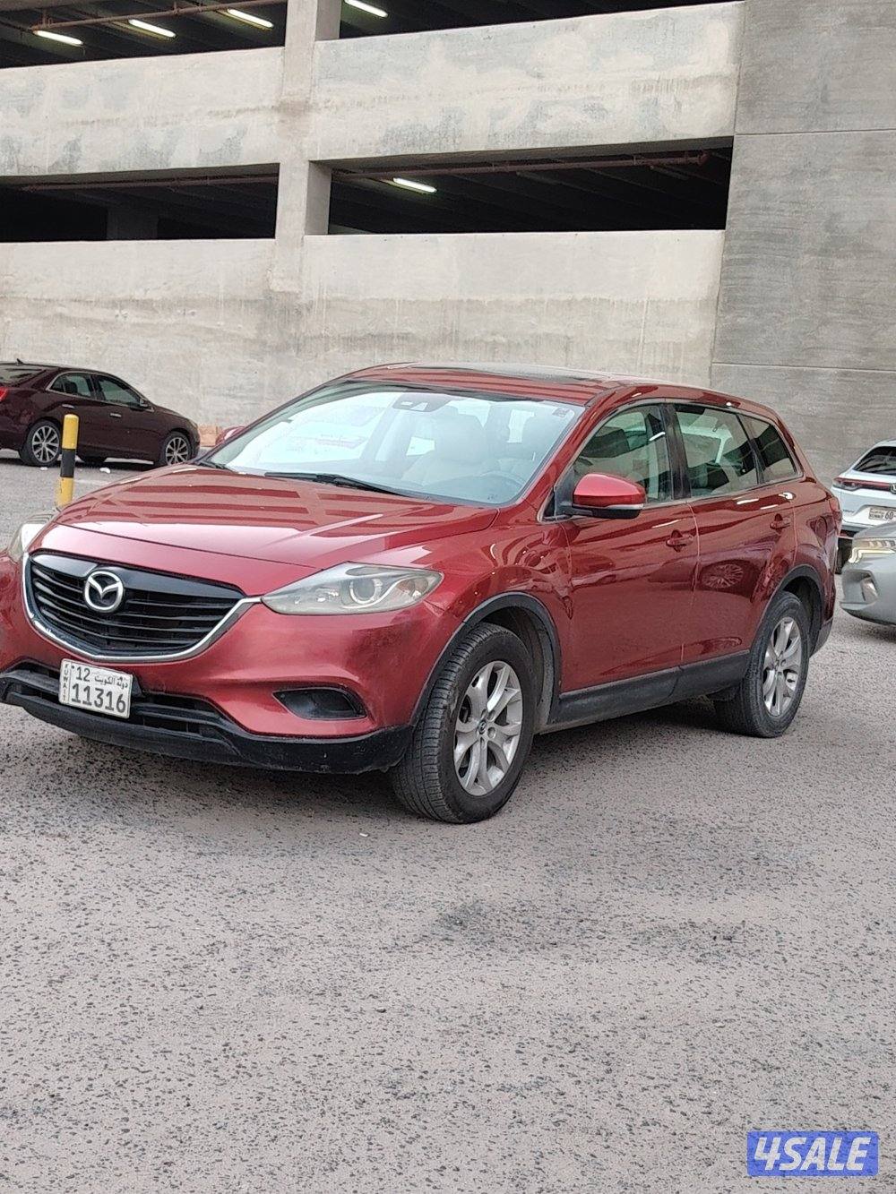 مازد CX9. 2014.العائليه صبغ الوكاله ماعد قطعه فقط2