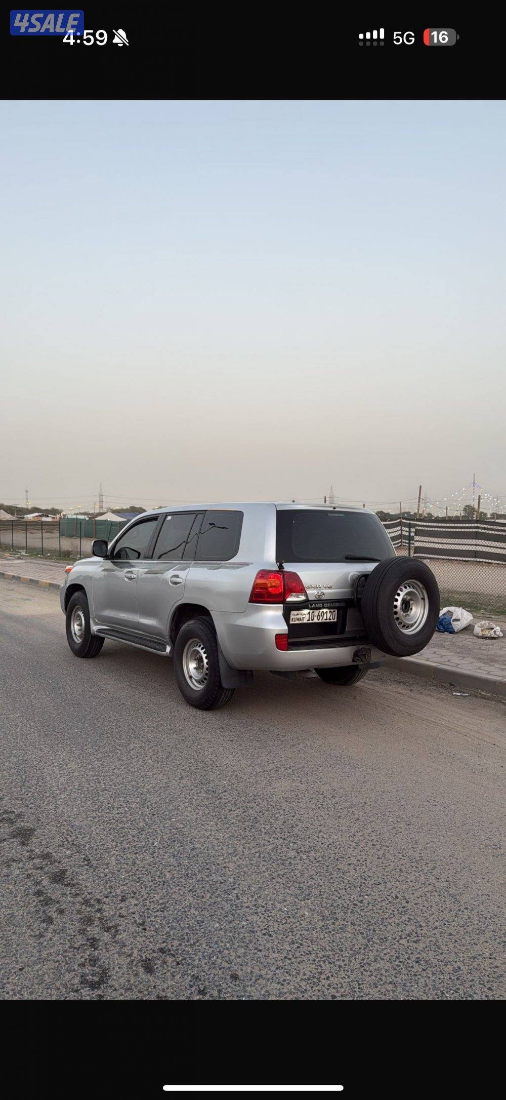 لاند gx قير عادي اساس سبير علاق ماشي ٤٢٣ شاصي جيد مايبيله شي0