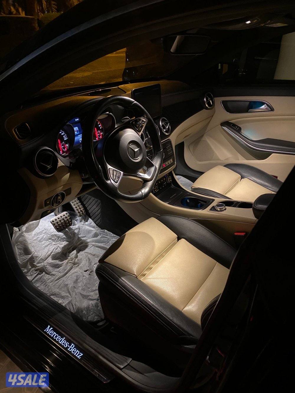 المنطقة بنيدالقار   للبيع مرسيدس CLA ماشي 77  شرط الفحص4