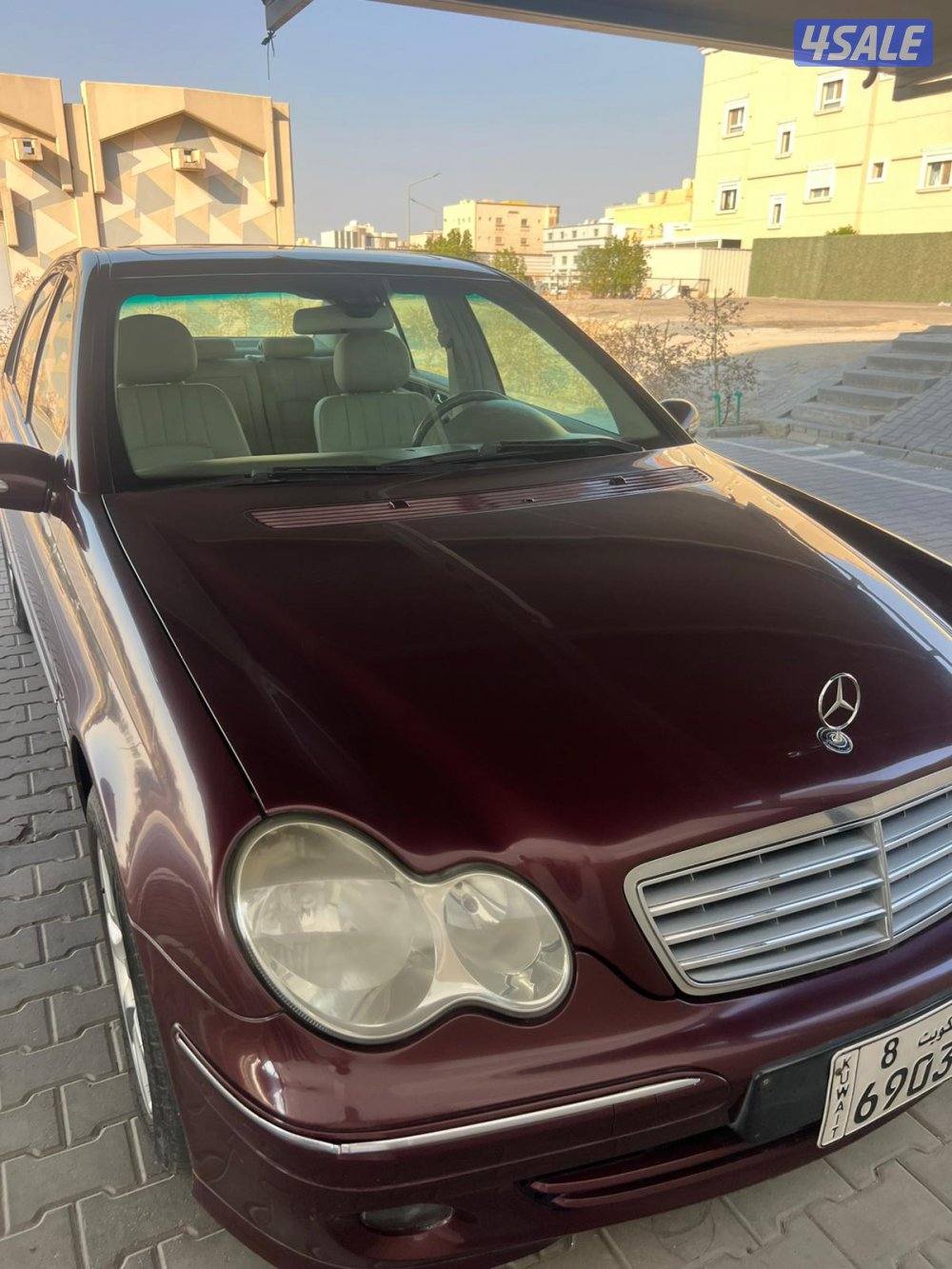 شرط الفحص عداد 70 الف c200 للبيع5