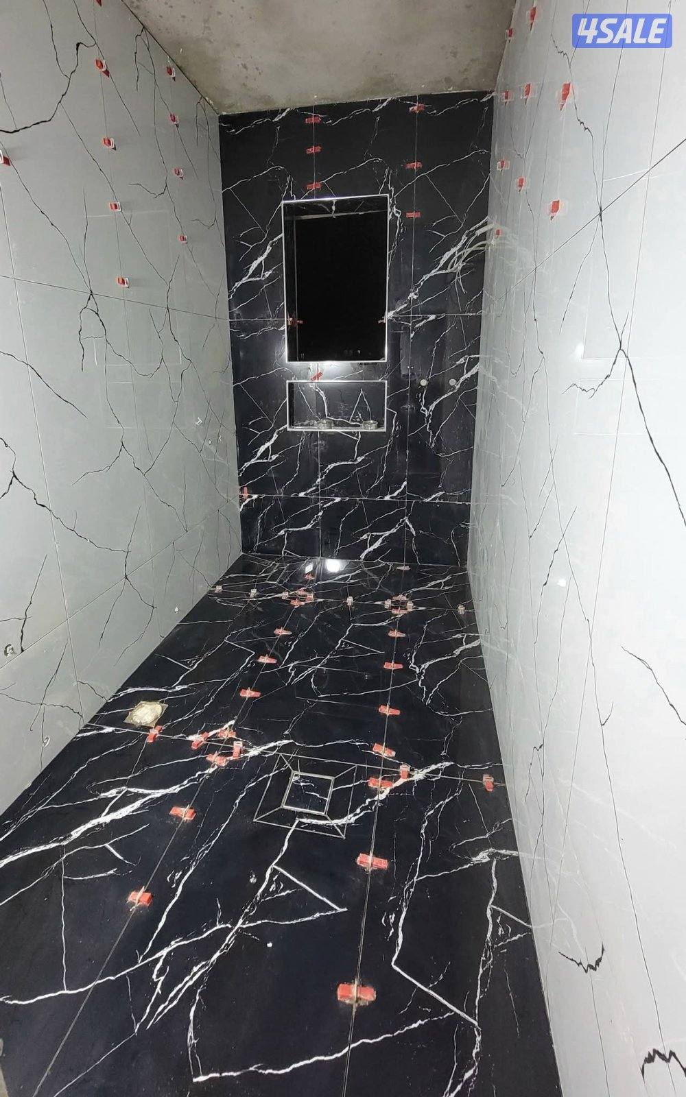 ابو حسين تركيب سرميك بورسلين وصحي وصبغ9