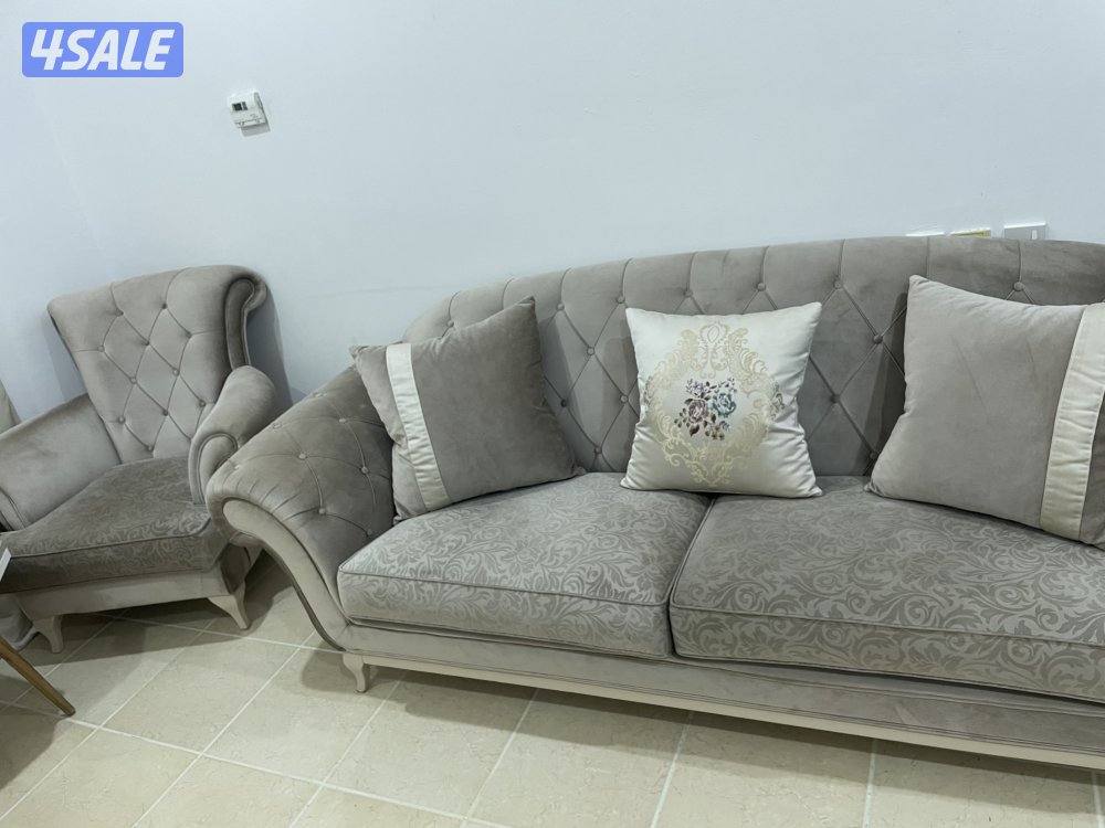 كنب تركي  شبه الجديد للبيع3