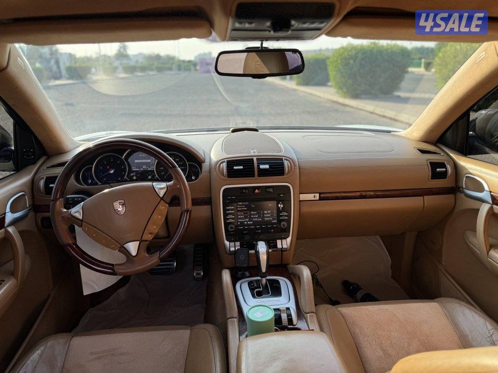 للبيع بورش كايين تيربو موديل 2009 ماشي 180 صبغ عام شرط الفحص1