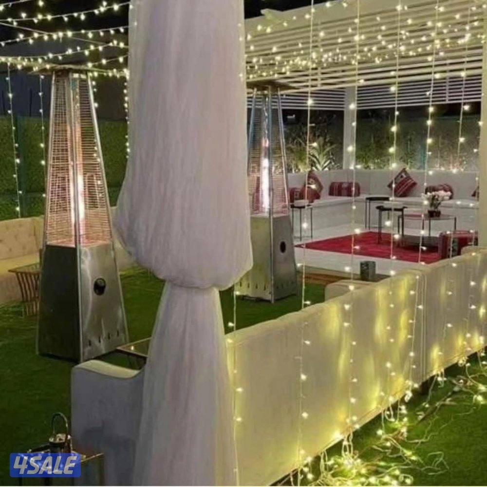 تاجير خيم تسكير حدائق تأجير بيت شعر تاجير دفايات كنفات أمريكي7