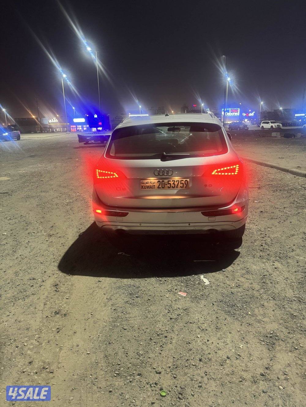 للبيع جيب اودي Q5 موديل 2013 الدرجه الاولى بانوراما مرفق فحص حديث0