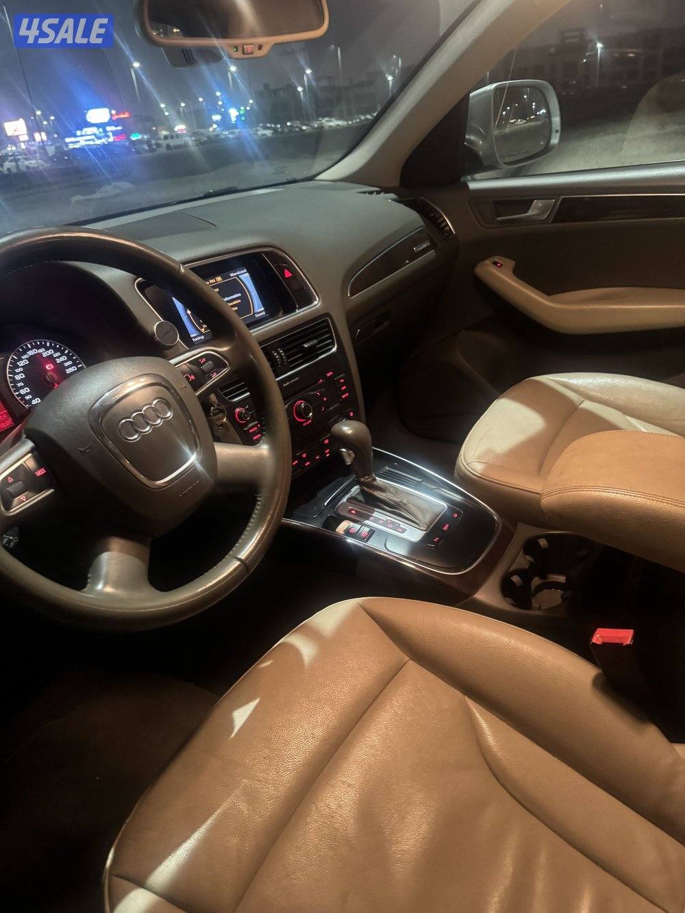 للبيع جيب اودي Q5 موديل 2013 الدرجه الاولى بانوراما مرفق فحص حديث5