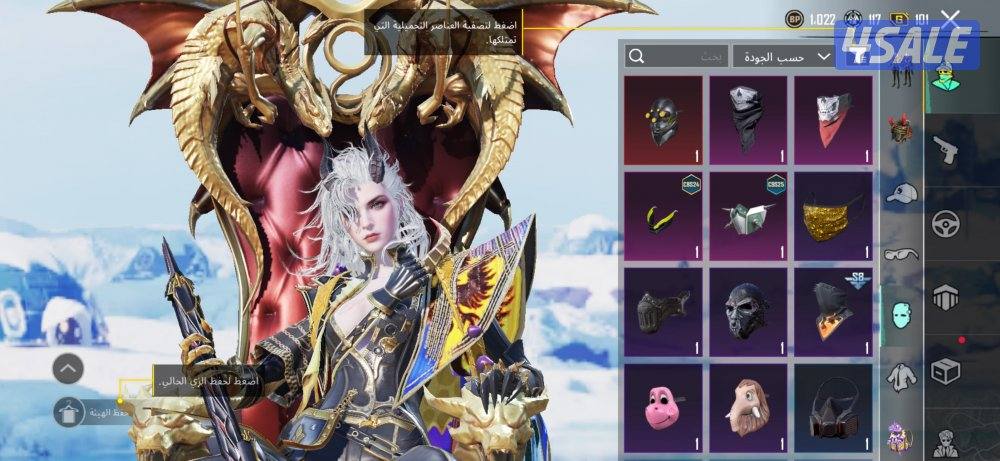 حساب ببجي للبيع6