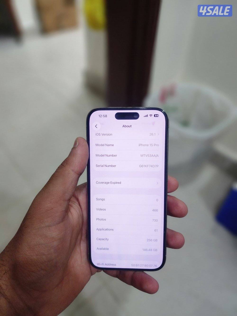 iPhone 15 pro For sale آيفون ١٥ برو للابيع8