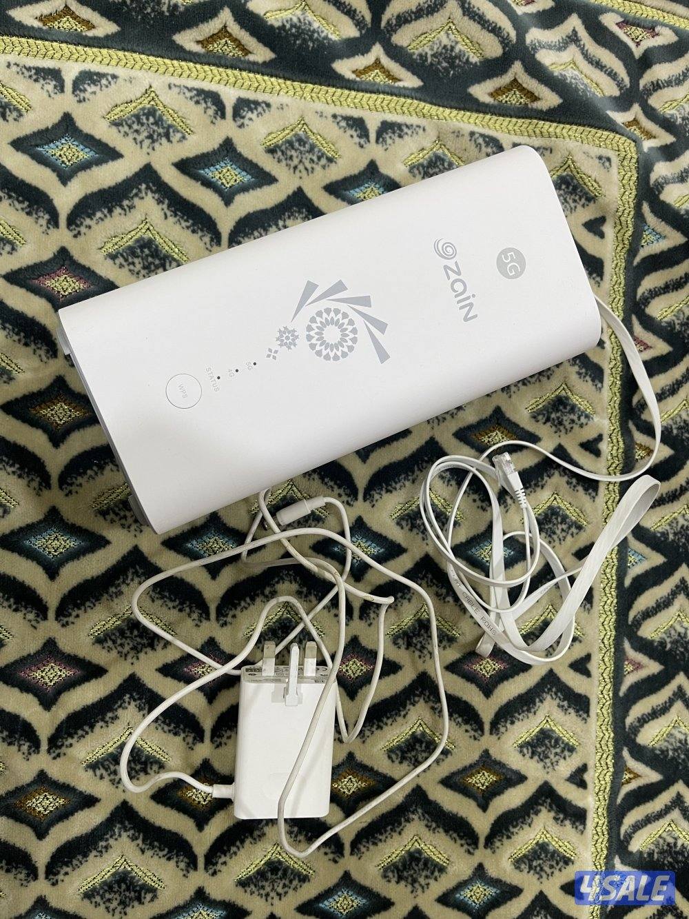 راوتر ثابت هواوي برو 4 نظيف وقوي شغال تمام شبكة زين 5g0