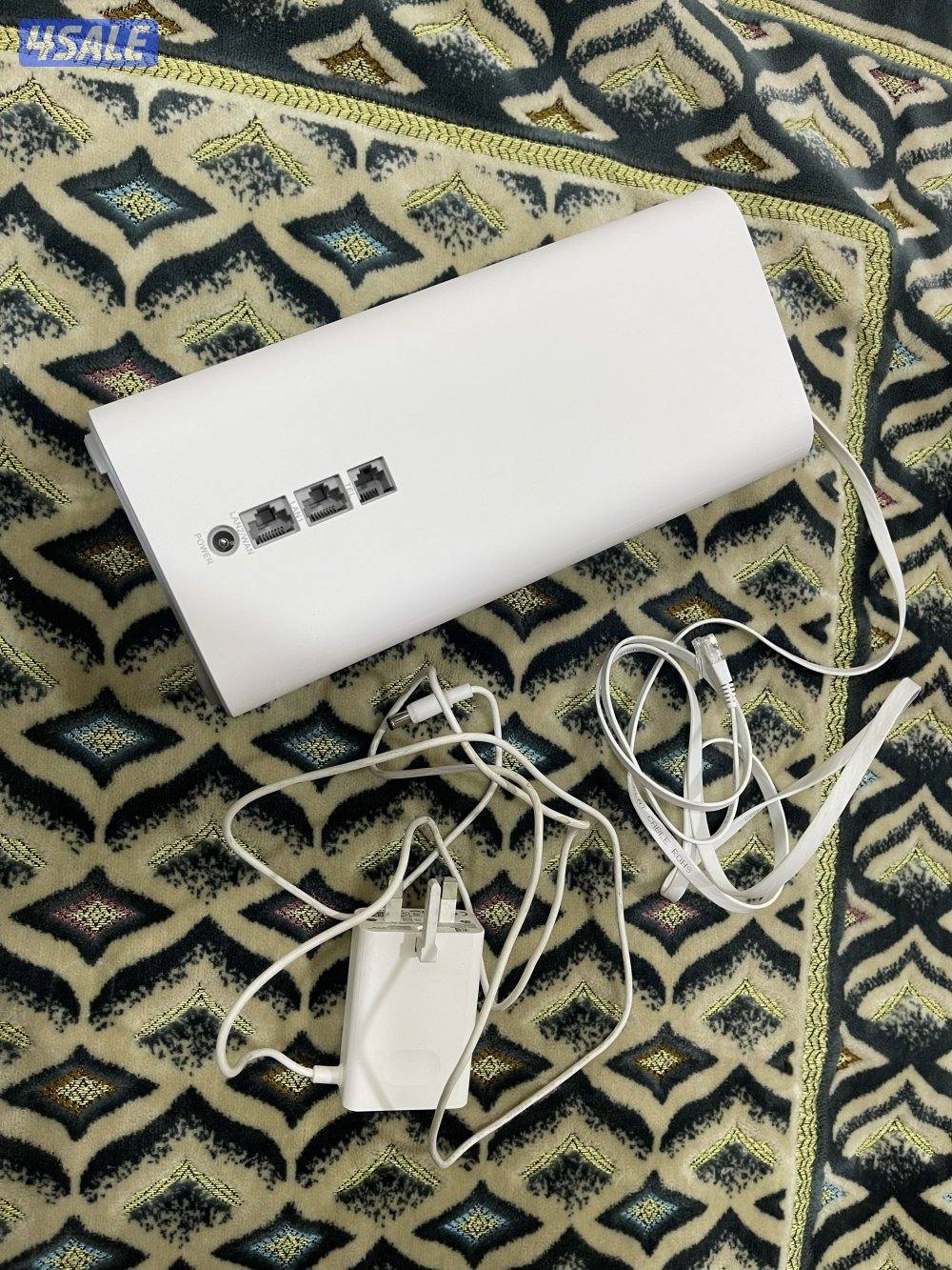 راوتر ثابت هواوي برو 4 نظيف وقوي شغال تمام شبكة زين 5g3