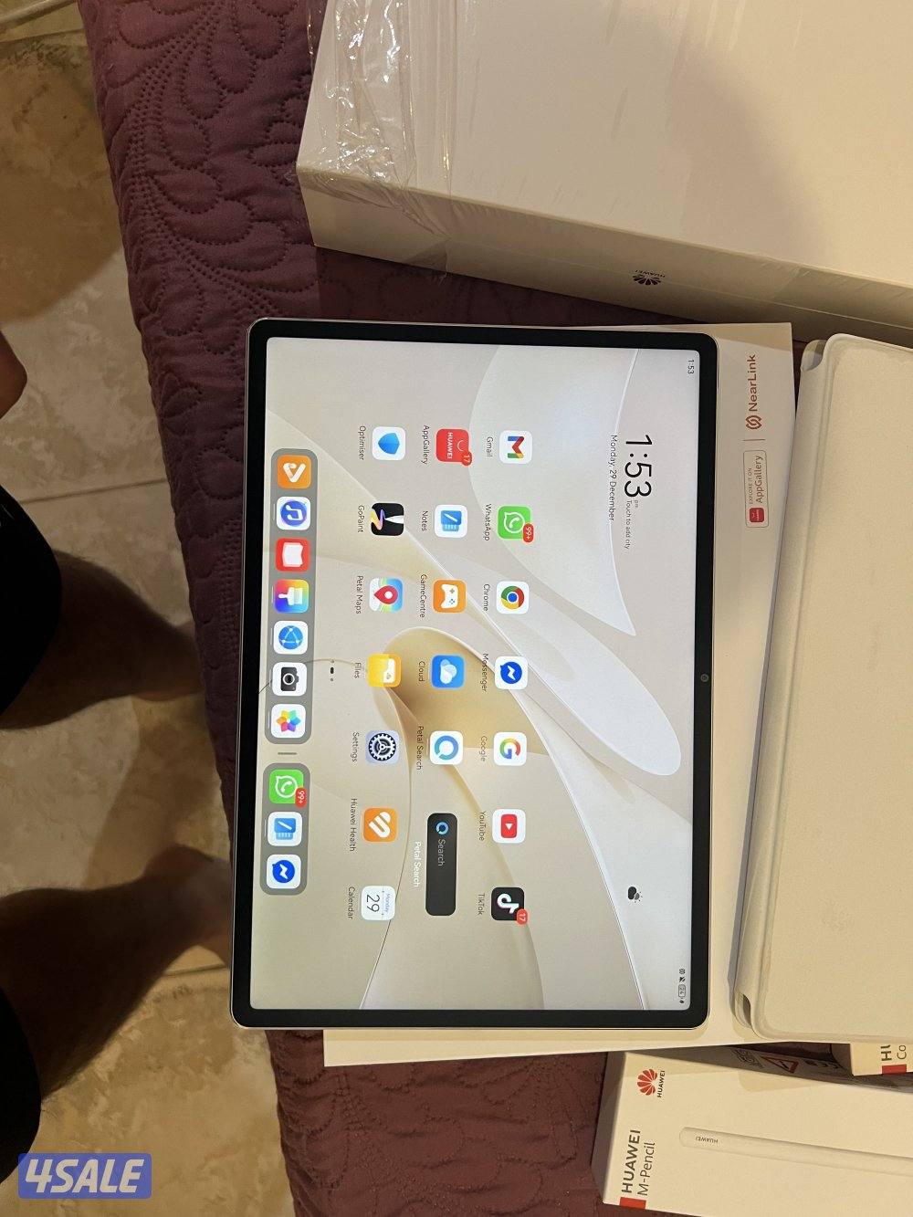 جهاز Huawei matepad 12x papermatte كل جديد نظيف جدا4