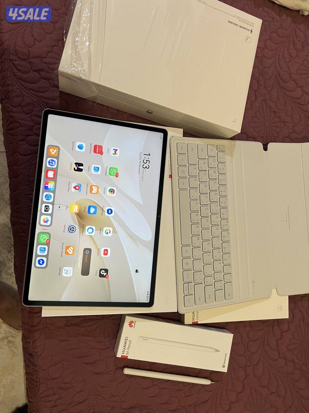 جهاز Huawei matepad 12x papermatte كل جديد نظيف جدا6