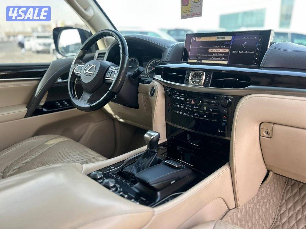 لكزس LX570 درجة ثانيه موديل 2017 ماشى 243.000 k.m وارد الساير .7