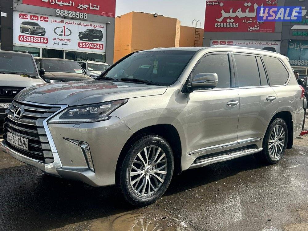 لكزس LX570 درجة ثانيه موديل 2017 ماشى 243.000 k.m وارد الساير .8