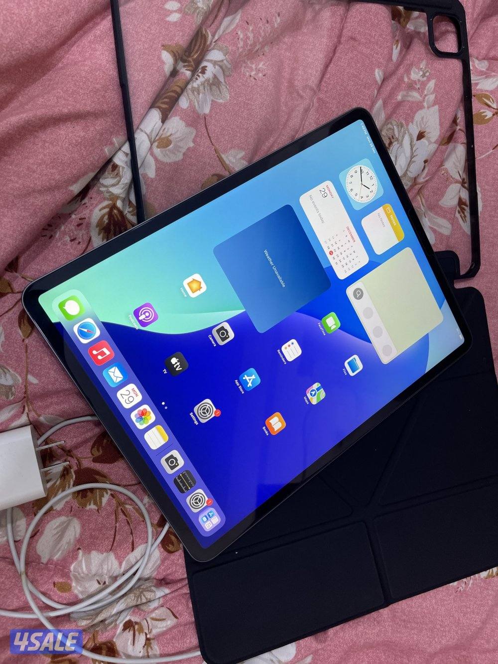 ايباد ابل برو 12.9 بوصة 1000قيقا ون تيرا الجيل الرابع بطارية 901