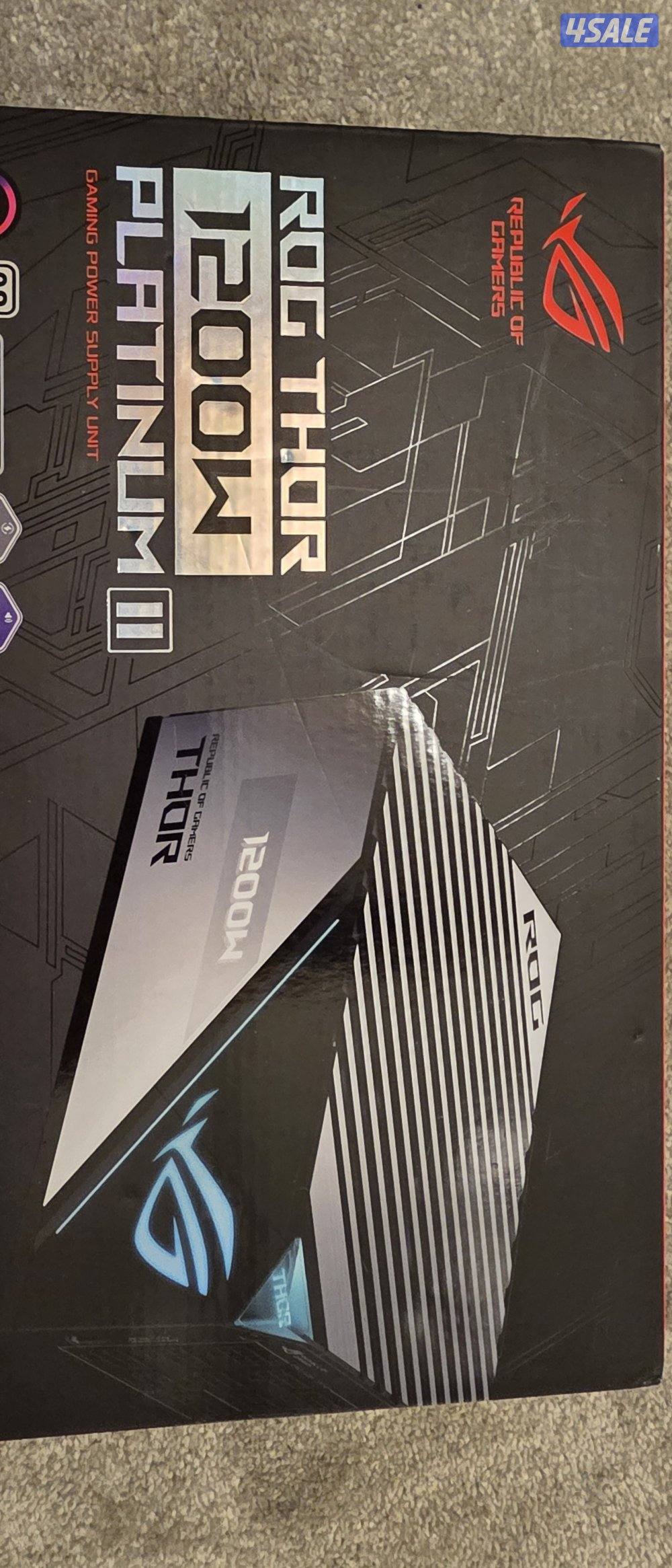 ROG THOR

1200W

PLATINUM II

GAMING POWER SUPPLY0