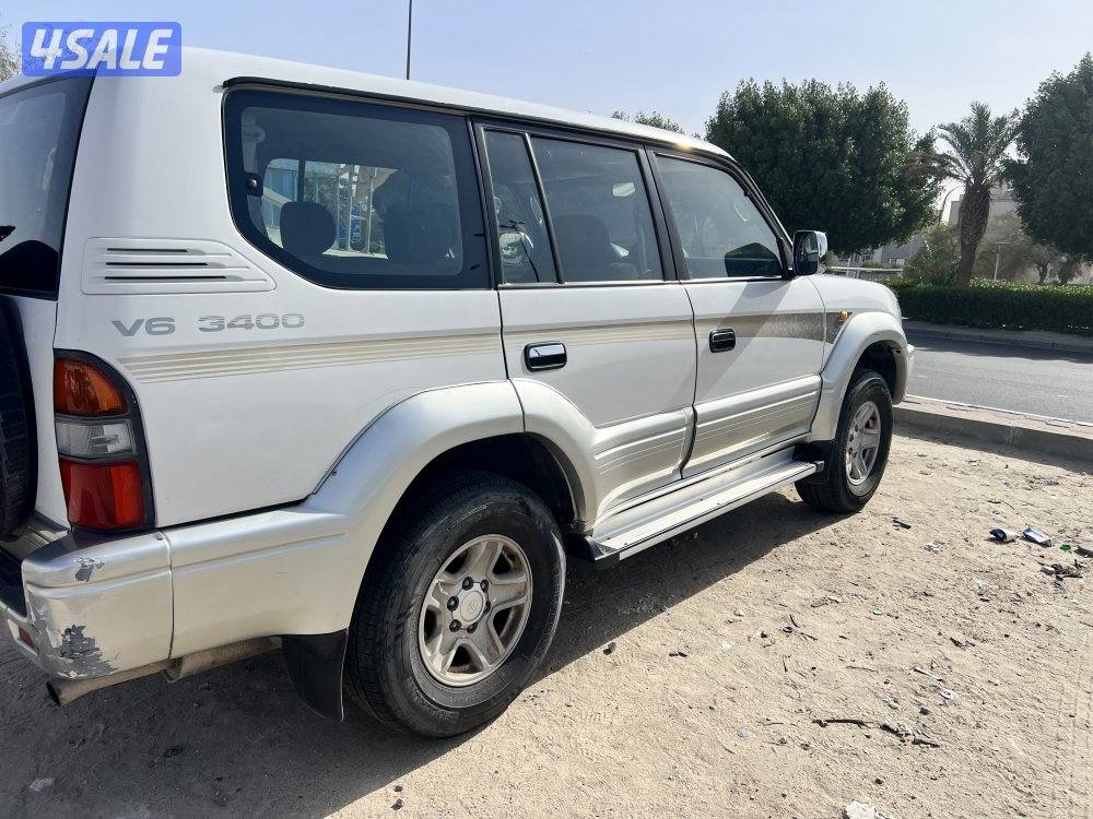 برادو موديل 1998المالك الثاني عداد 198الف6سلندر3