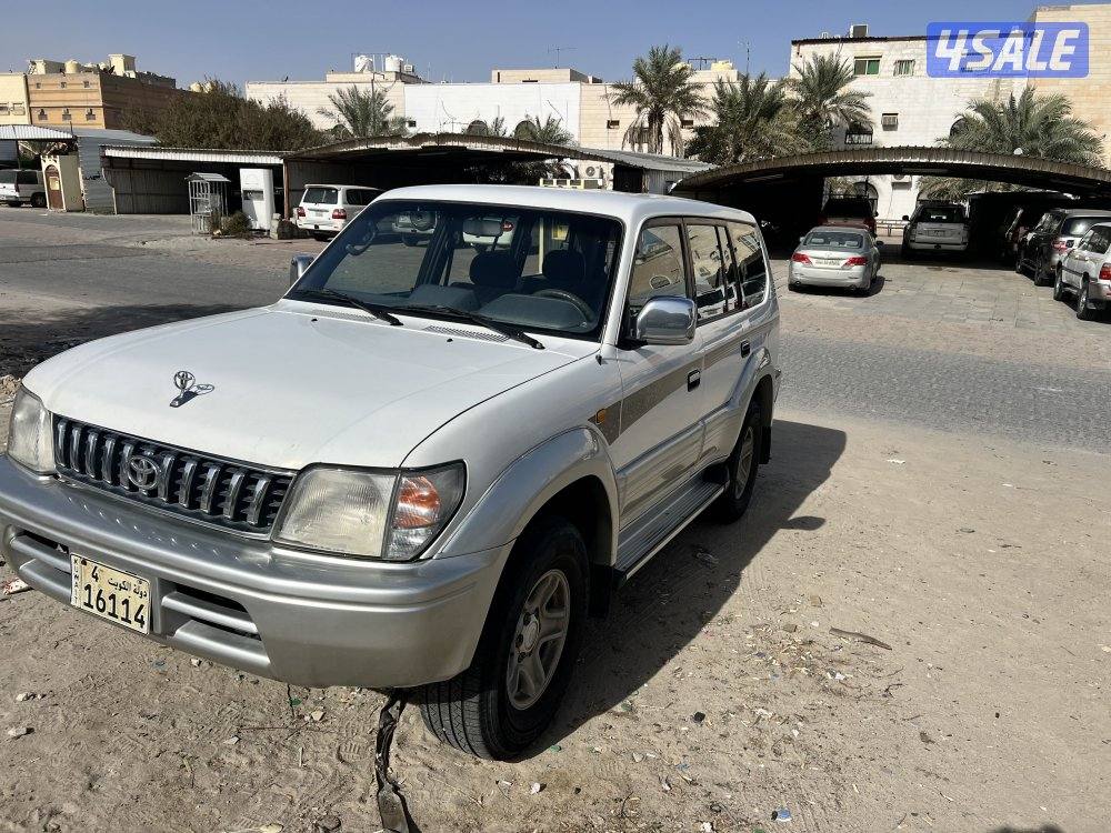 برادو موديل 1998المالك الثاني عداد 198الف6سلندر4