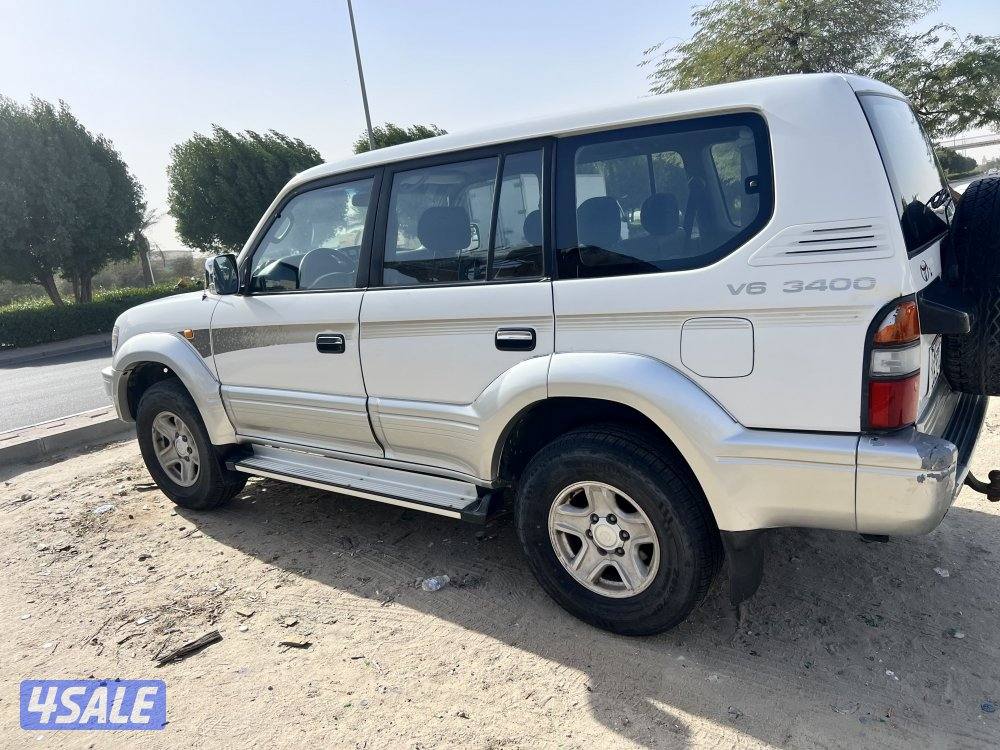 برادو موديل 1998المالك الثاني عداد 198الف6سلندر5