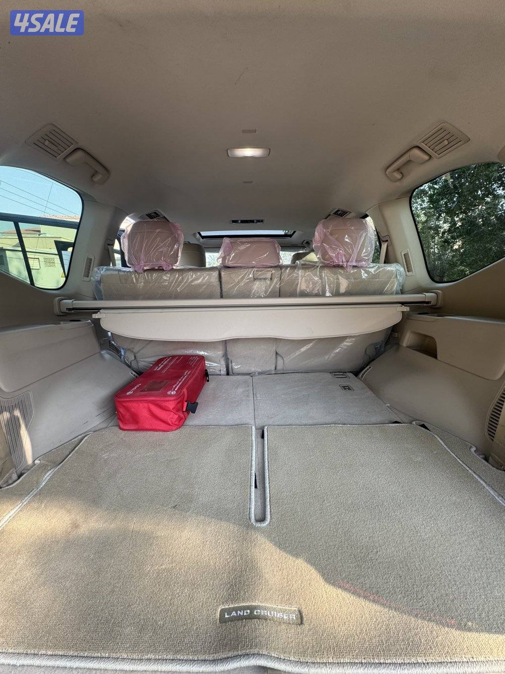 لاند كروزر VX عداد 75 الف صبغ الوكالة7