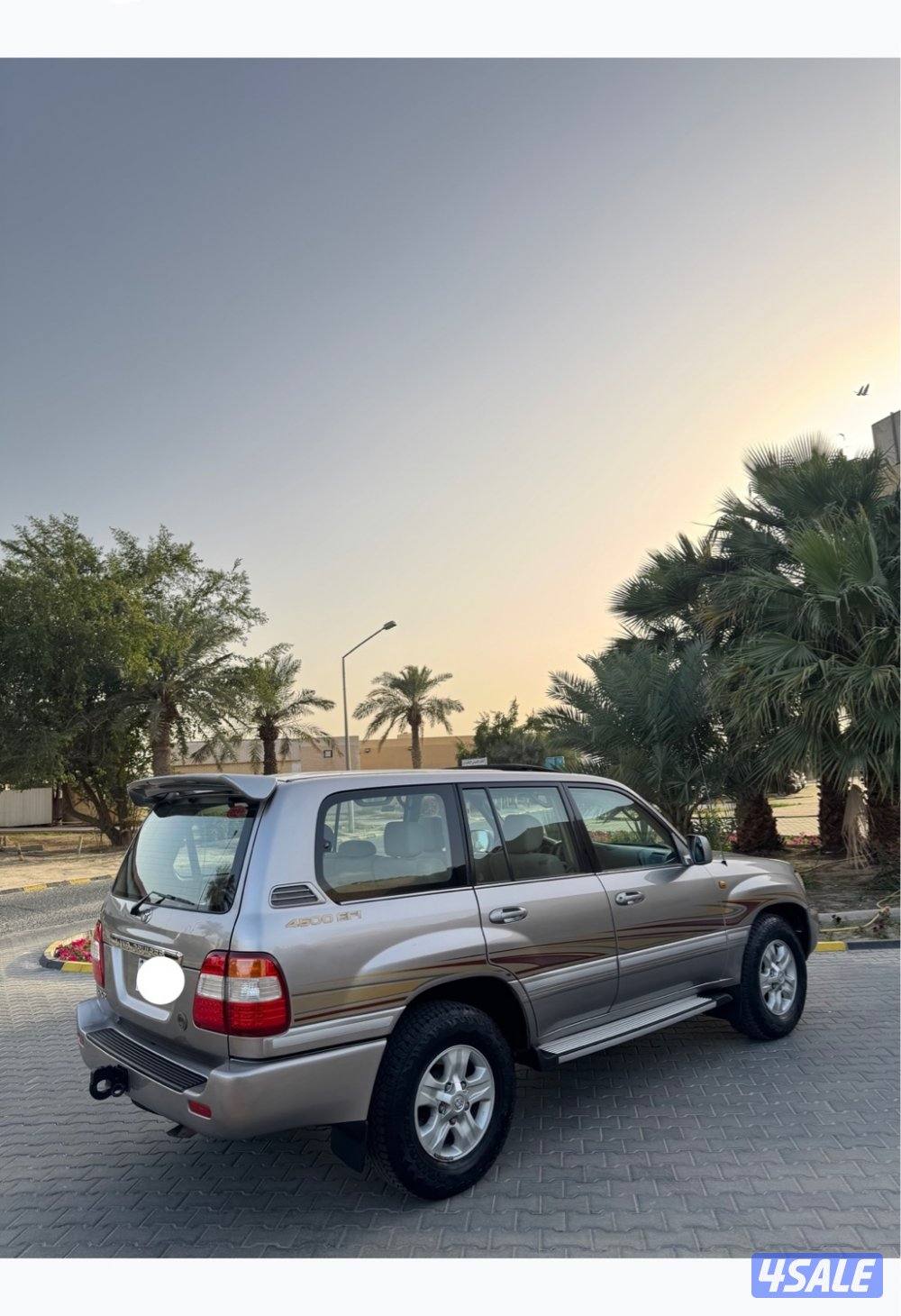 للبيع تويوتا لاند كروزر 2007 الساير بحالة الوكالة2