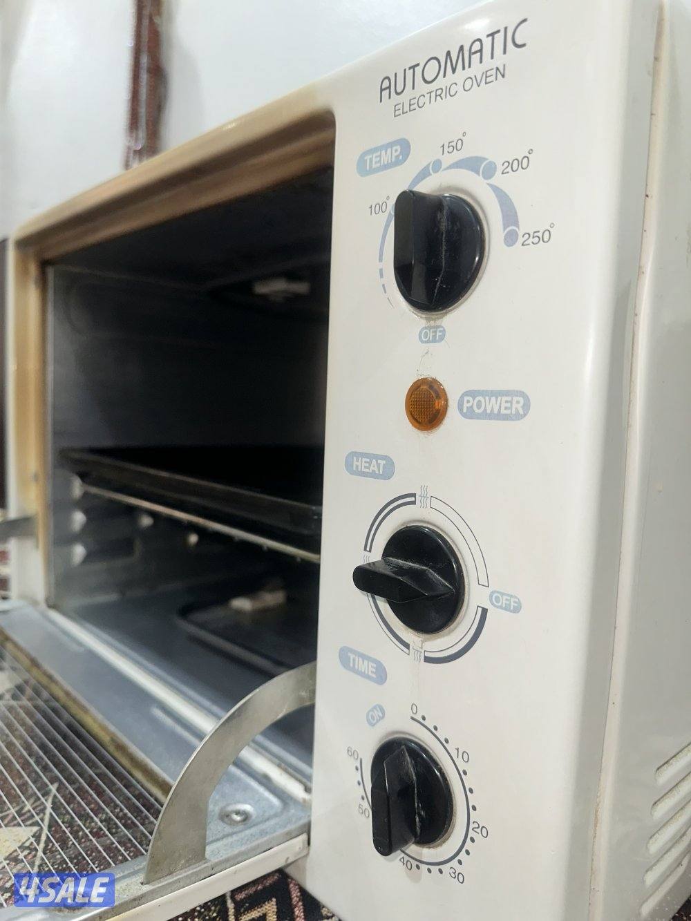 Wansa Electric Oven – Heat + Timer | Grill Tray2