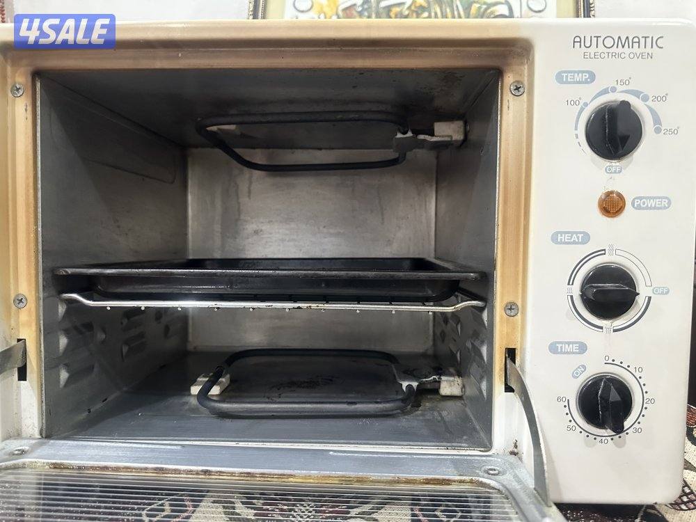 Wansa Electric Oven – Heat + Timer | Grill Tray3