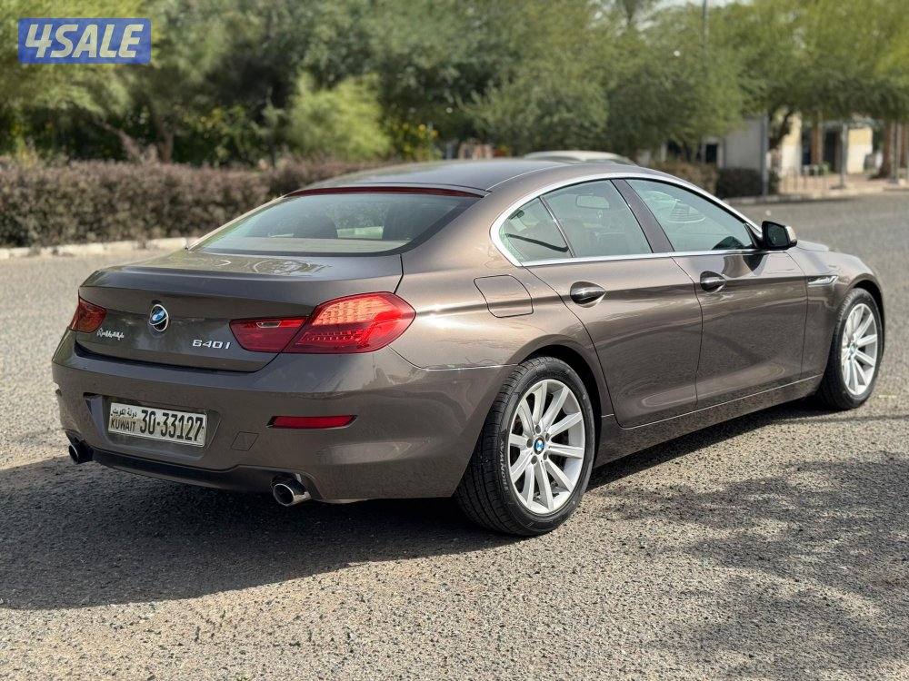 BMW 640i العداد 86 فقط1