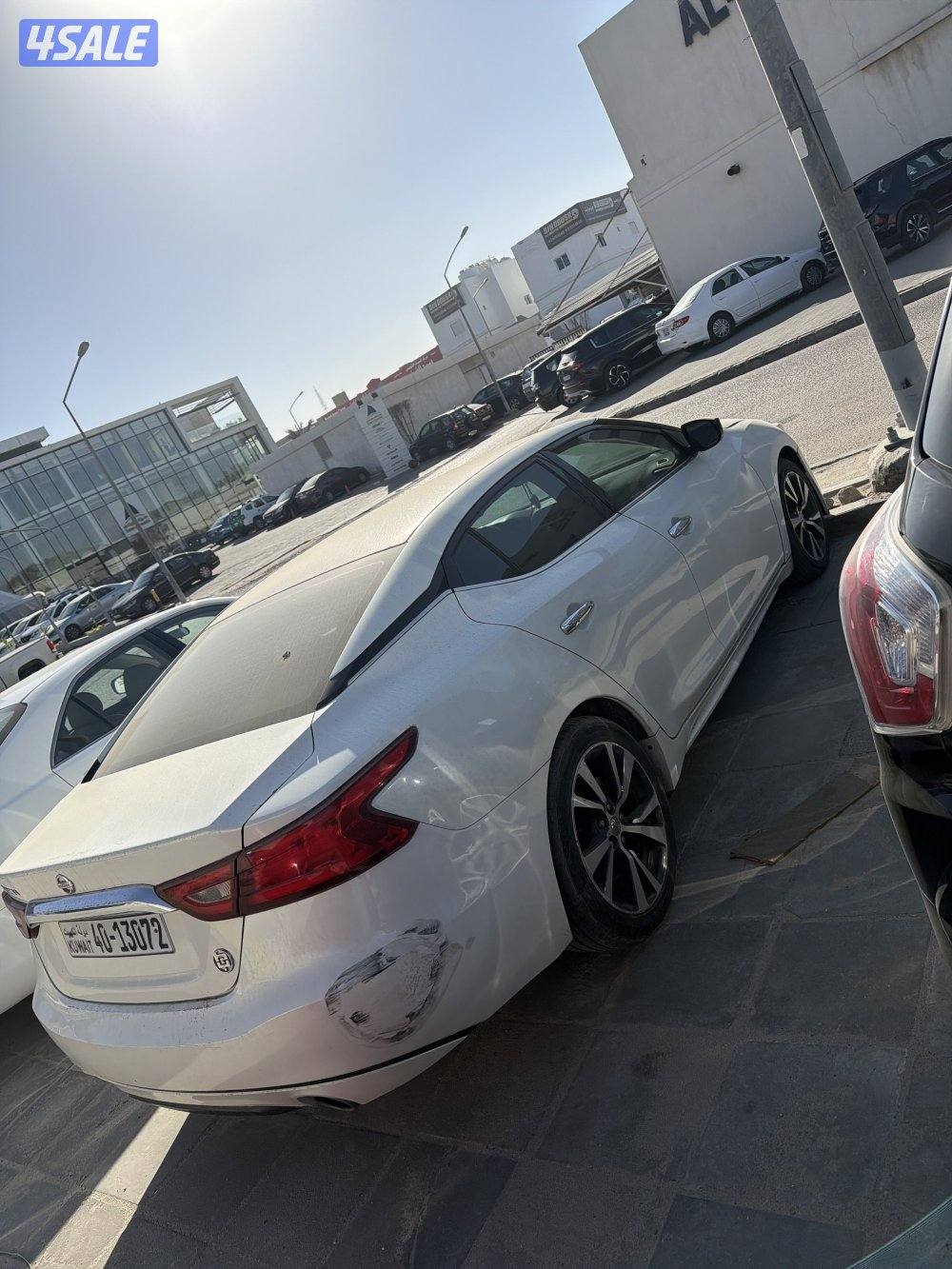 نيسان مكسيما 2016 ماشية 136 معاها مفتاح سبير معاها ورقة فحص شهر ٦2