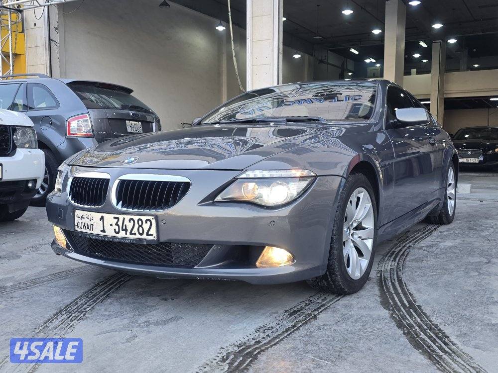 للبيع بي ام 630 بحاله ممتازه كامل المواصفات دخول ذكي تشغيل بصمه2