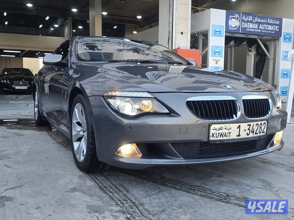 للبيع بي ام 630 بحاله ممتازه كامل المواصفات دخول ذكي تشغيل بصمه3