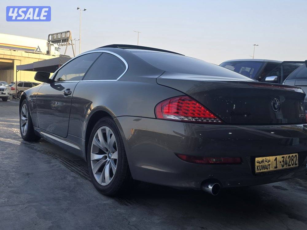 للبيع بي ام 630 بحاله ممتازه كامل المواصفات دخول ذكي تشغيل بصمه4