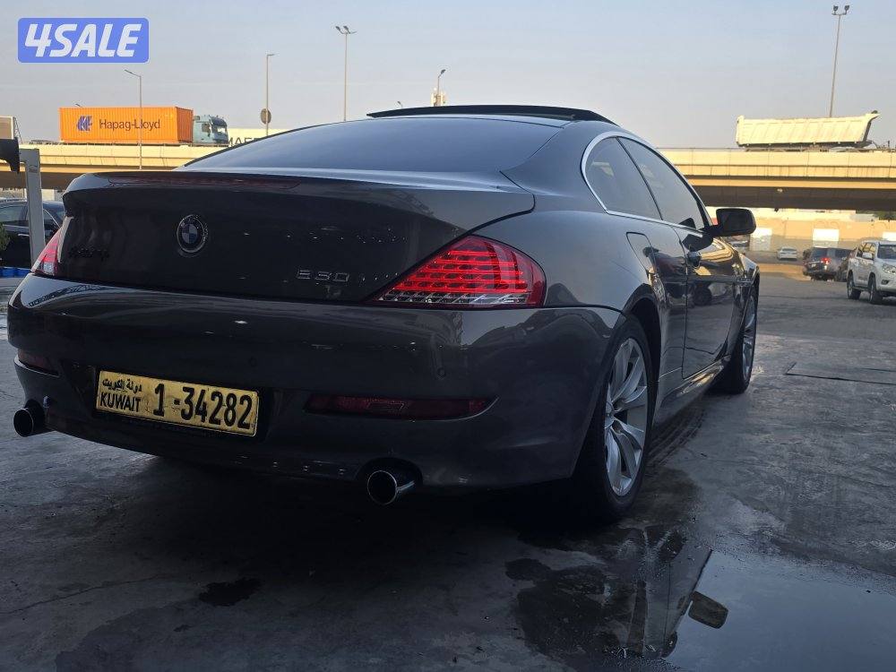 للبيع بي ام 630 بحاله ممتازه كامل المواصفات دخول ذكي تشغيل بصمه5