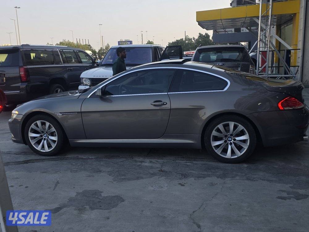 للبيع بي ام 630 بحاله ممتازه كامل المواصفات دخول ذكي تشغيل بصمه6