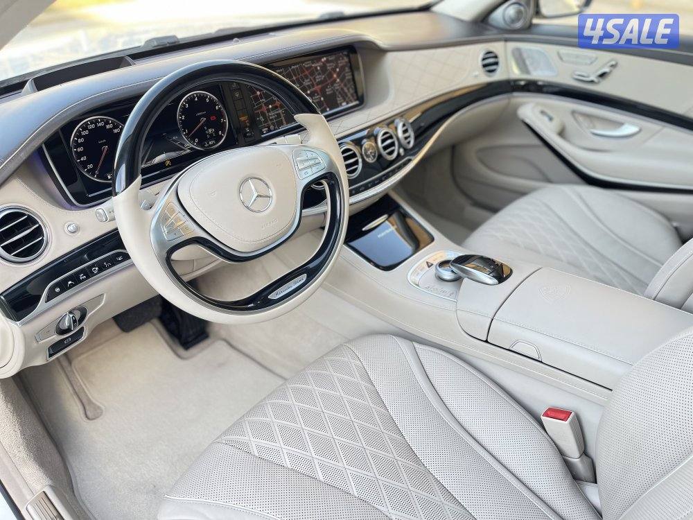 مرسيدس S600 MAYBACH ماشي 67 موديل 201610