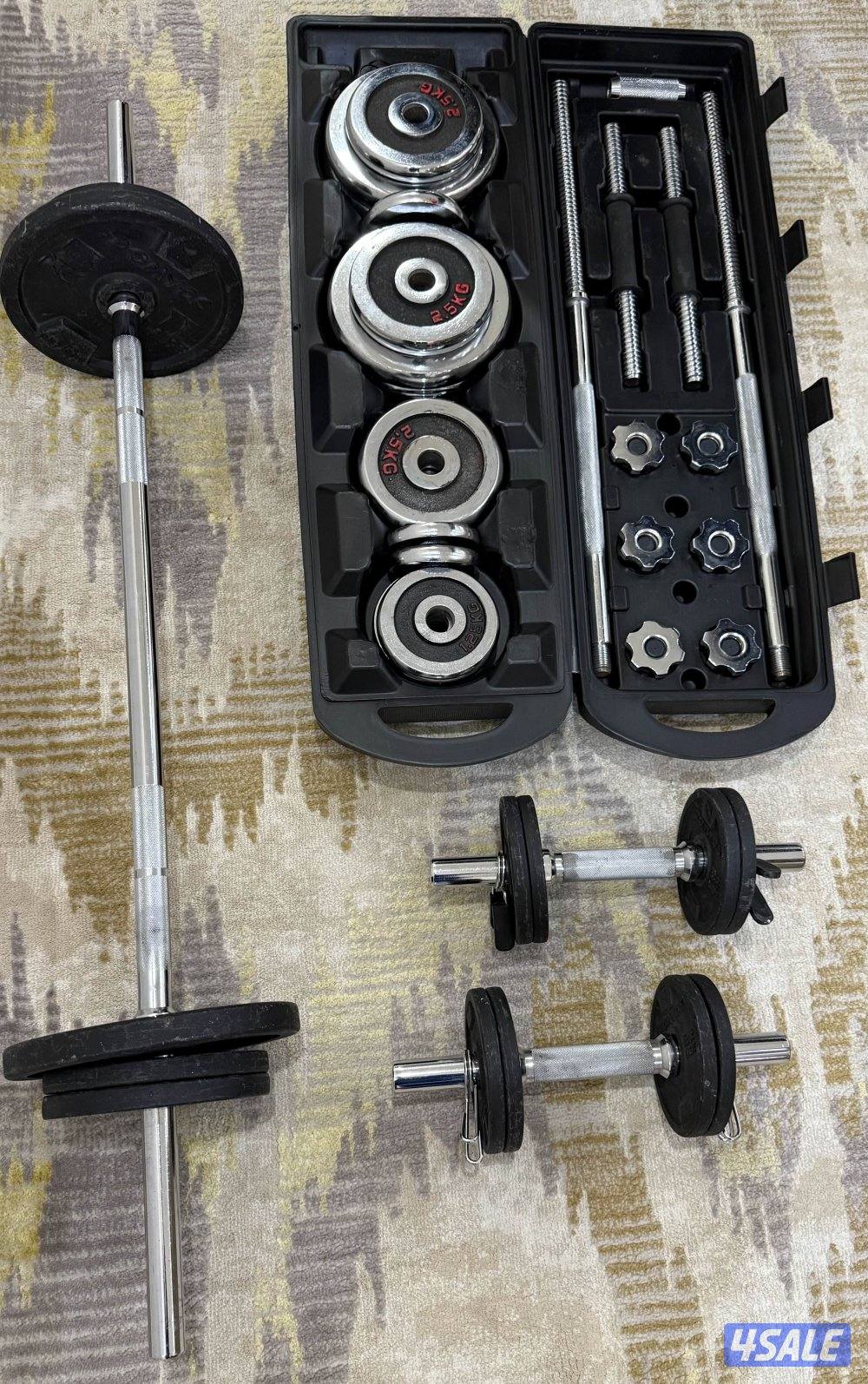 للبيع مقعد للتمارين قابل للتعديل واغراض حديد3